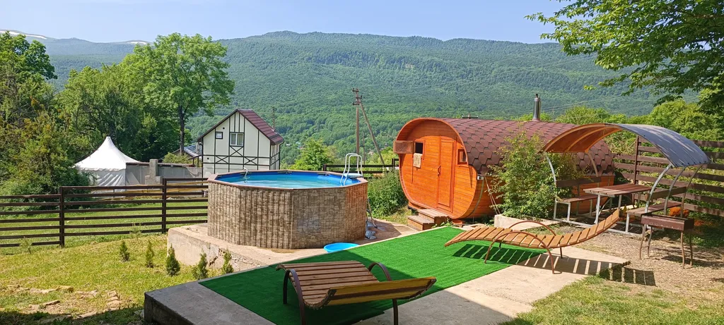 Коттедж Шале в Мезмае с шикарным видом на горы Лаго-Наки — Мезмай