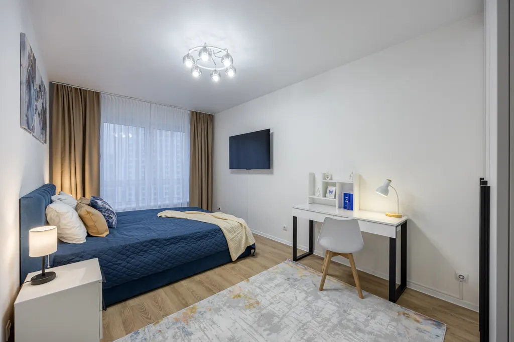 Новая дизайнерская евродвушка для работы и отдыха