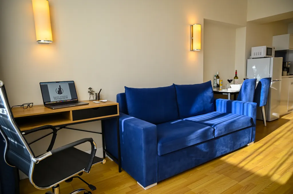 Уровня lux с видом на море с ps4 и кофеваркой