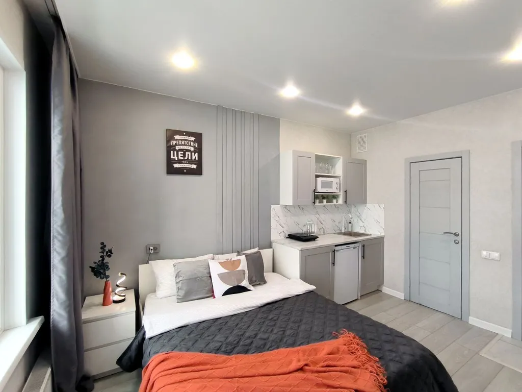 Квартира Уютная светлая студия для двоих — Новосибирск