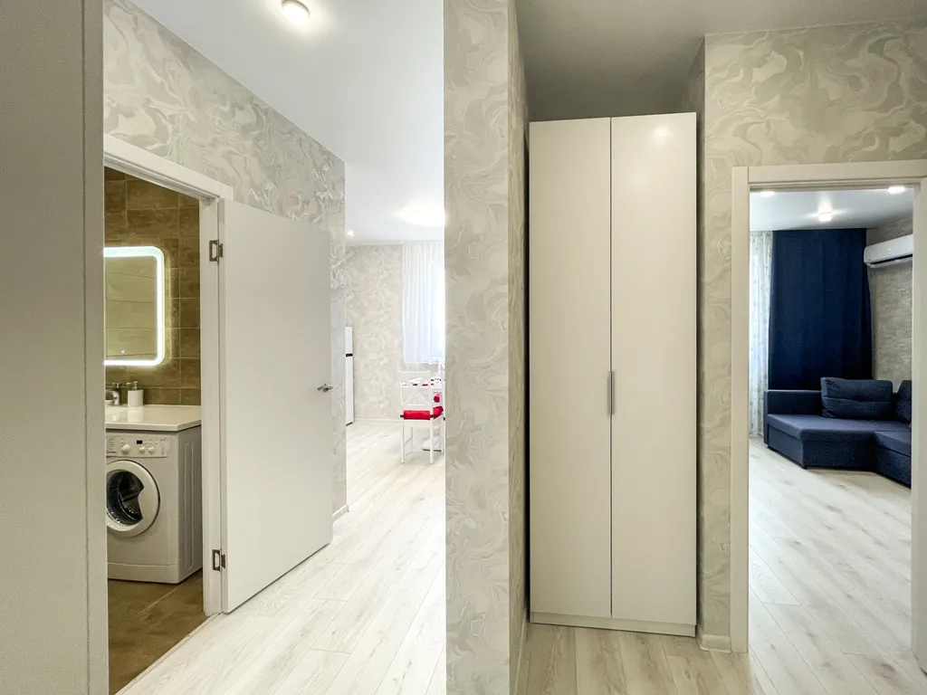 Квартира морент с яркими акцентами в ЖК Фрукты