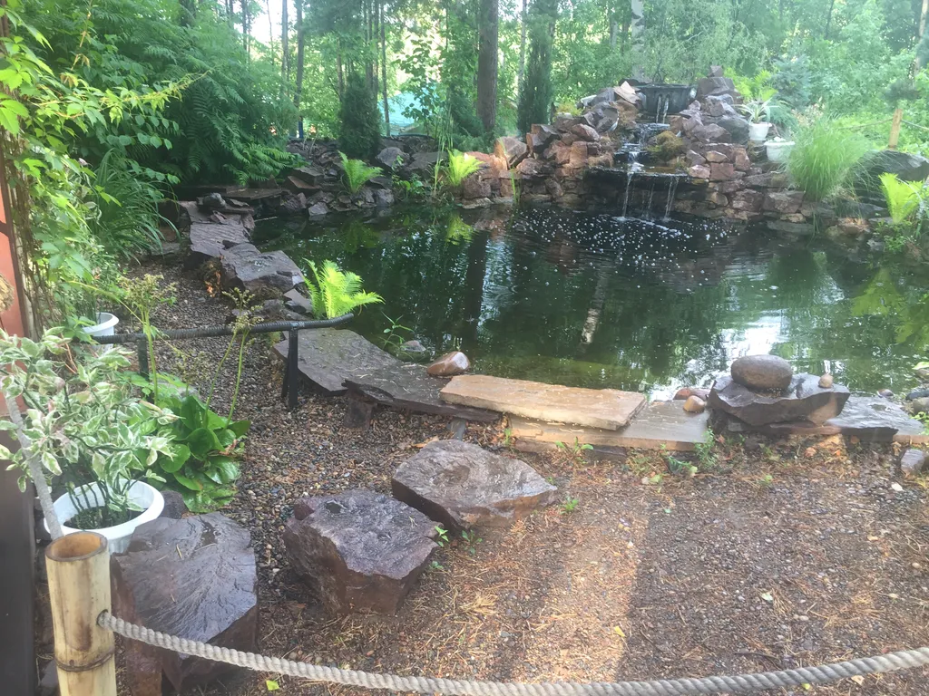 Сказочный дом в лесу