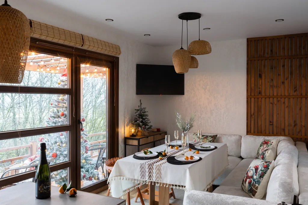 Новый дом в стиле Джапанди