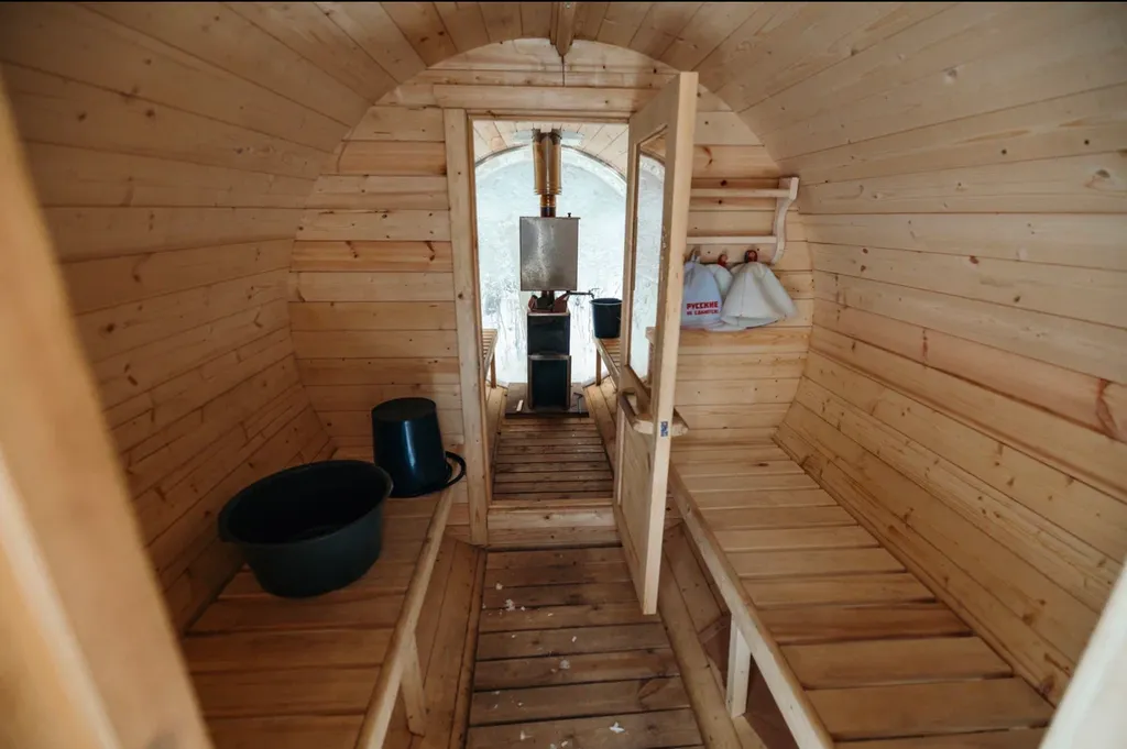 Коттедж Панорамный всесезонный купол с видом в лес — Сиверский