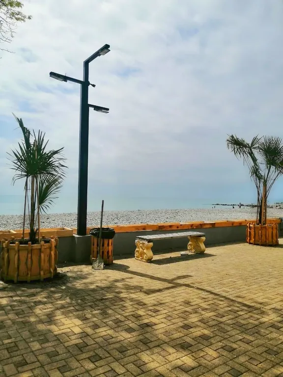 Уютная студия с видом на лес