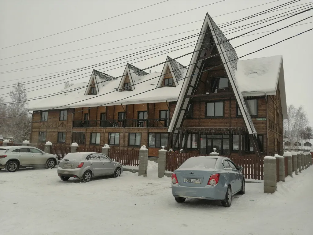 Гранд шале на озере Банное напротив ГЛЦ