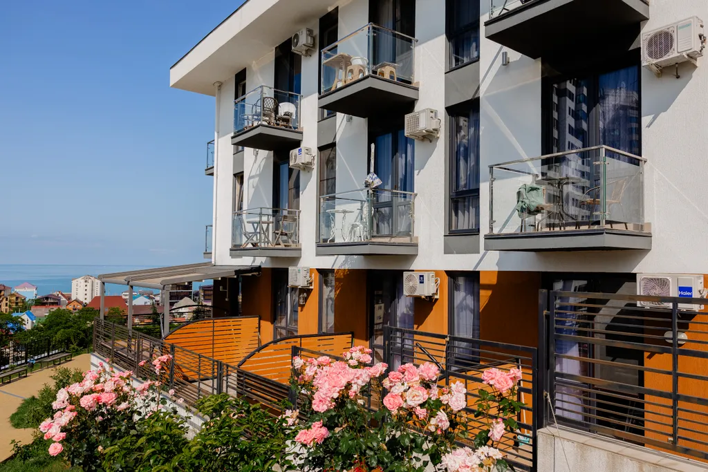 Квартира Квартира Апартамент с видом на море — Адлер