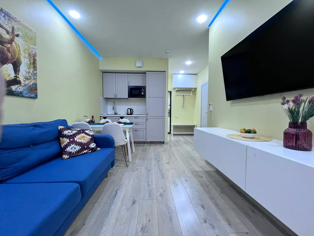 Квартира Красивая квартира с выделенной спальней в 5 минутах от пляжа Мандарин — Сириус