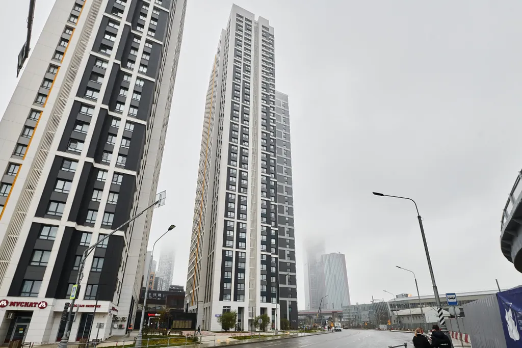 Квартира Однокомнатная квартира комфорт класса с видом на Moscow city — Москва