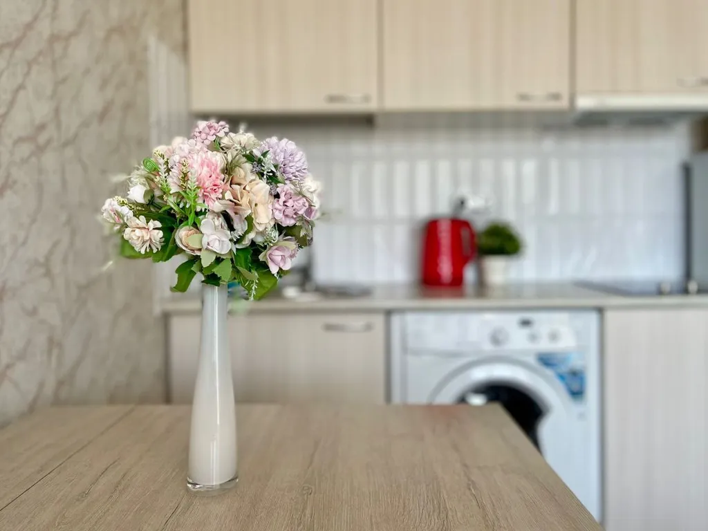 Квартира с видом на море с просторной обеденной зоной