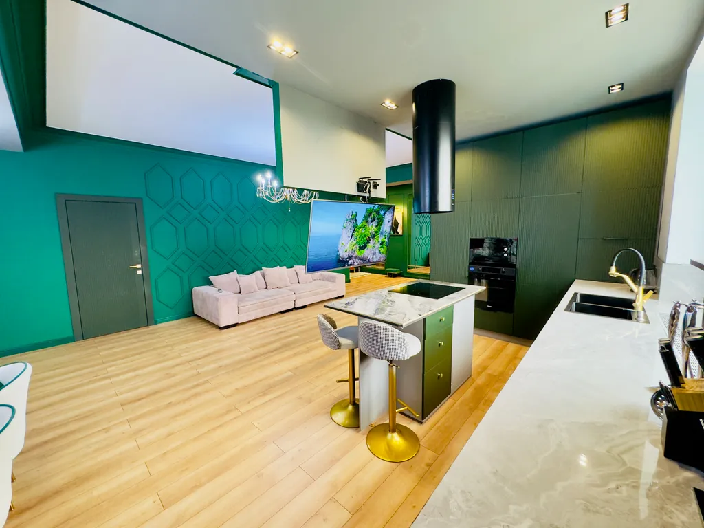 Люкс квартира с 2 спальнями с панорамным видом