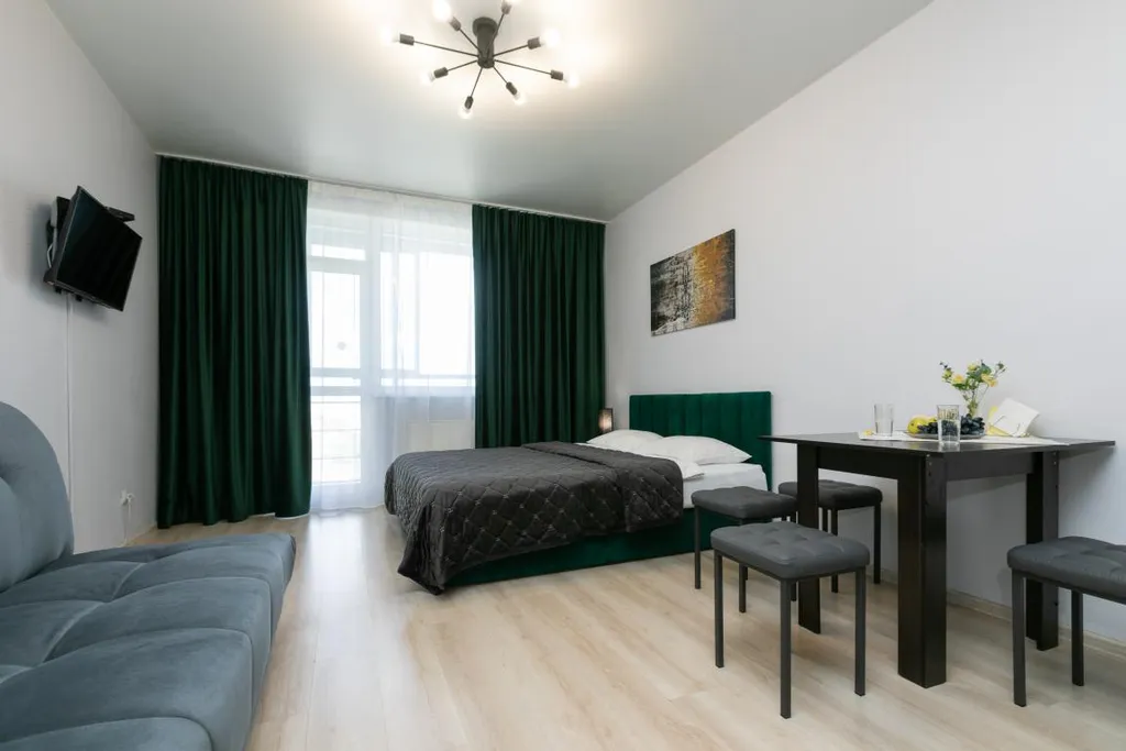 Квартира Квартира Уютная студия в ЖК Эврика, УПИ, УрФУ, ЦК Урал — Екатеринбург