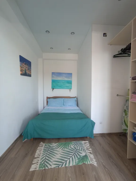 Квартира Квартира Атмосферный апартамент в морском стиле с видом на море в 300м до пляжа — Сириус