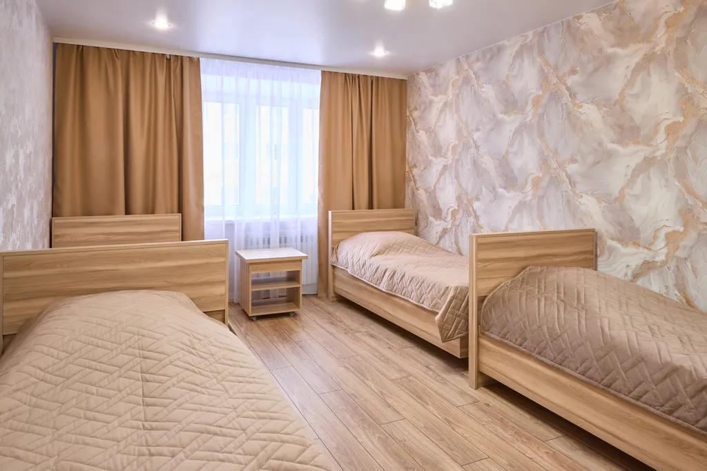 Современная квартира с большой кухней-гостиной на 6 гостей