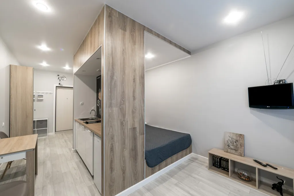 Студия недалеко от областной больницы