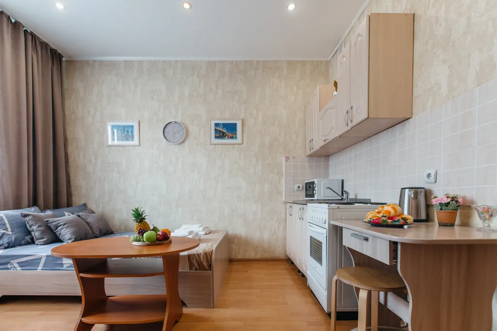 Квартира Апартаменты-студия Lucky star для 4х, новый дом, рядом ТЦ — Новосибирск