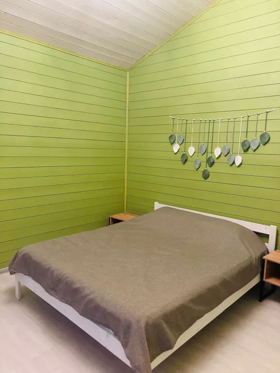 Барнхаус с банным чаном в уединённом месте