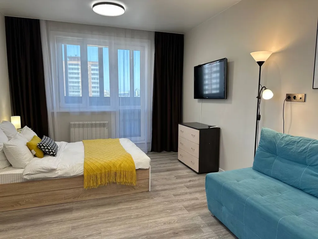 Уютная студия с прекрасным видом на центр города Улан-Удэ