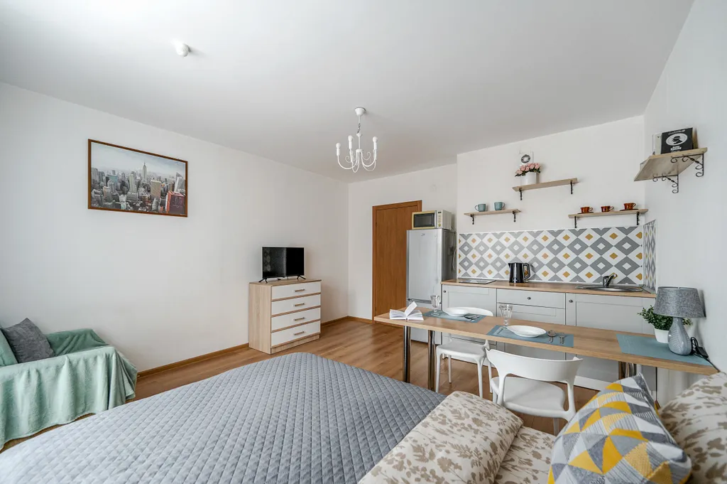 Квартира Квартира Студия рядом с НИИ Петрова — Песочный