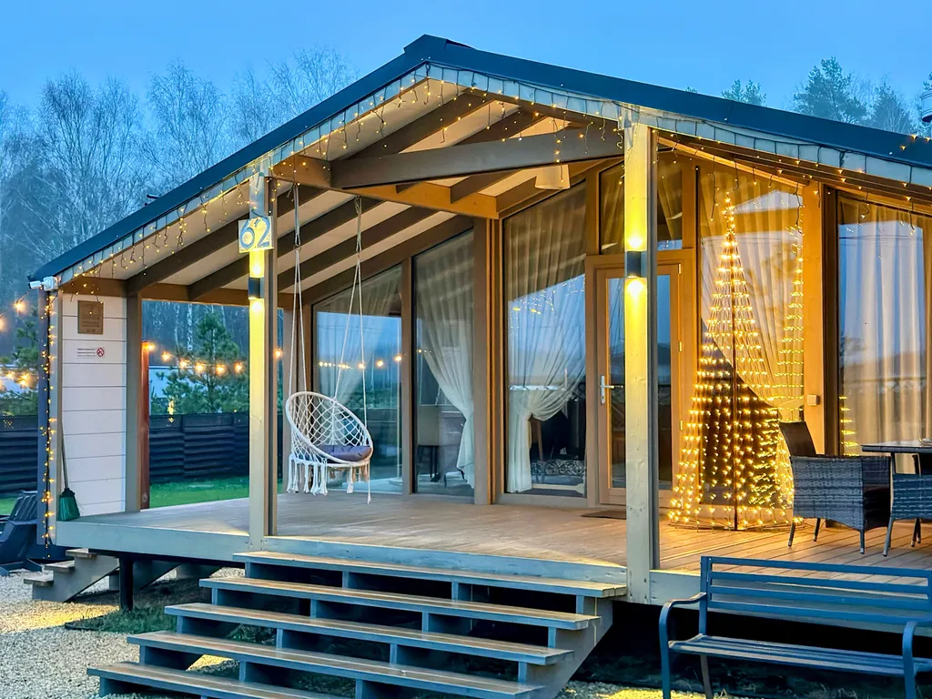 Коттедж Дом в Капитан клаб с видом на закаты — аренда посуточно в Заокский