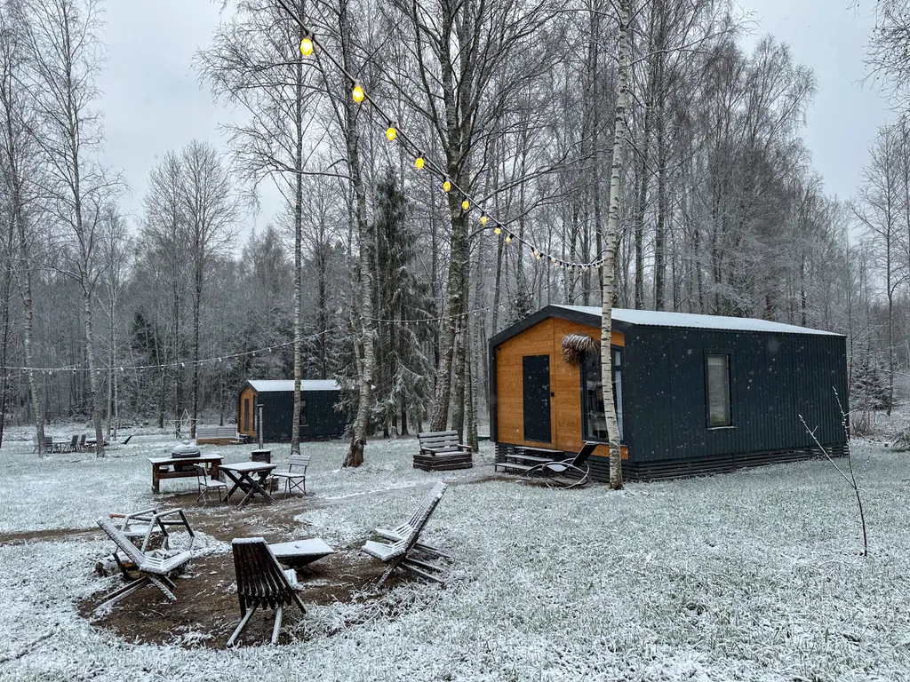 Уютный дом нa бeрегу лесногo озeра 2