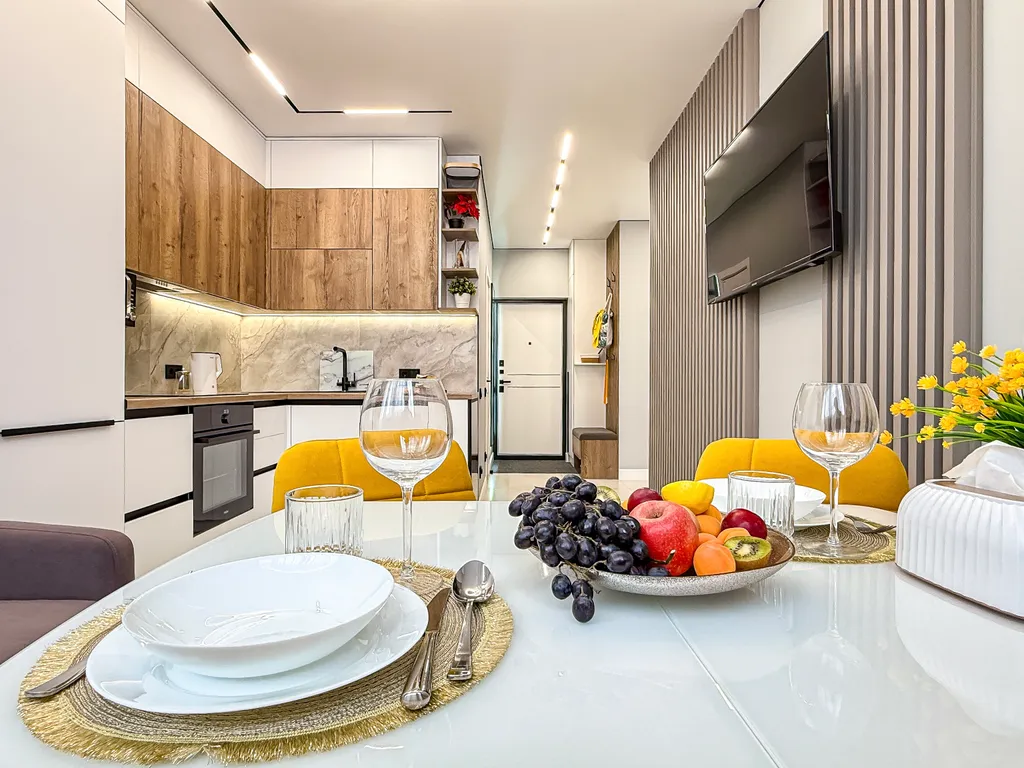 Дизайнерская квартира Лимонад