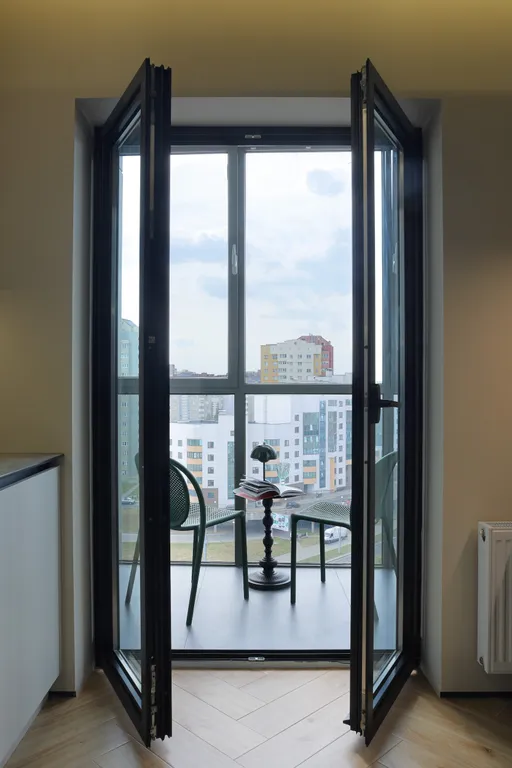 Квартира-студия-люкс с шикарным видом на город