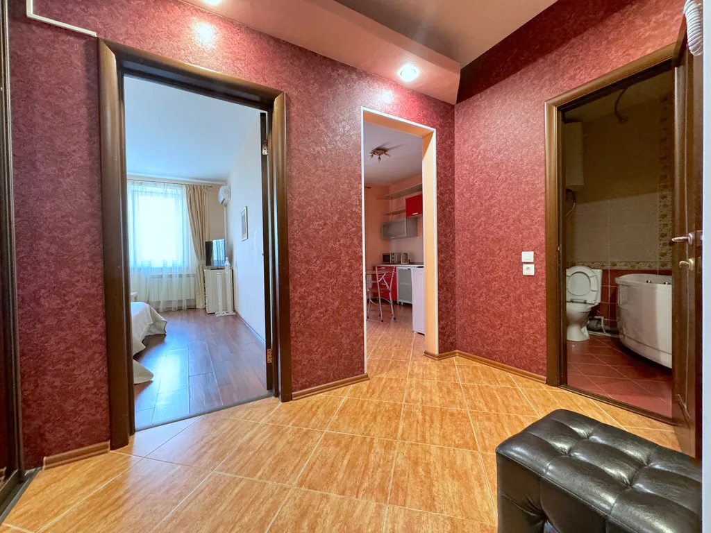 Квартира Комфортная квартира в новом доме с балконом и джакузи в центре города — Нижний Новгород