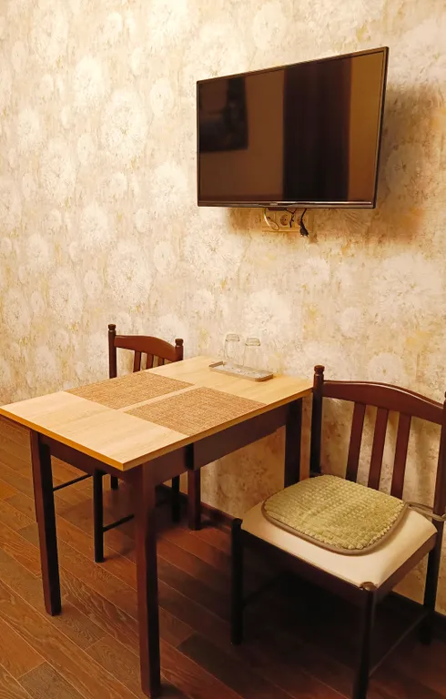 Уютная номер-студия с собственной кухней и всеми удобствами на двоих