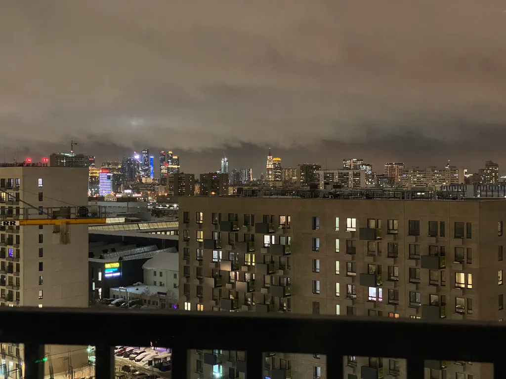 Романтичная квартира с видом на Москва Сити и джакузи