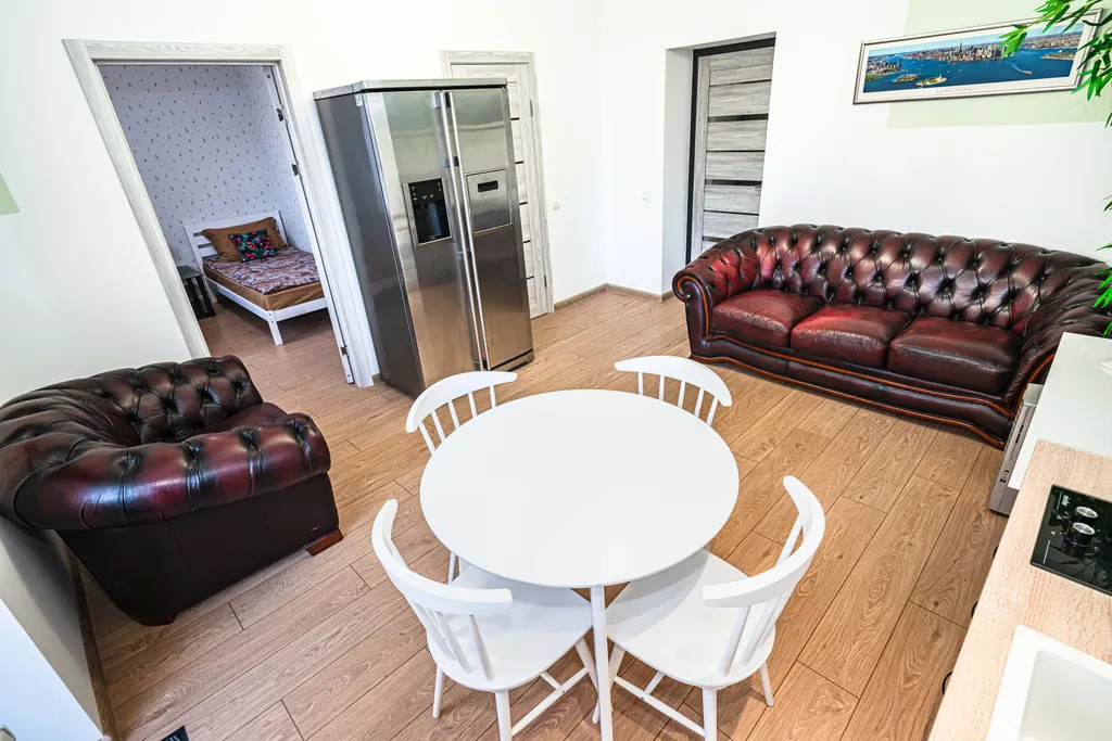 Апартаменты в стиле бамбук на берегу моря и променада