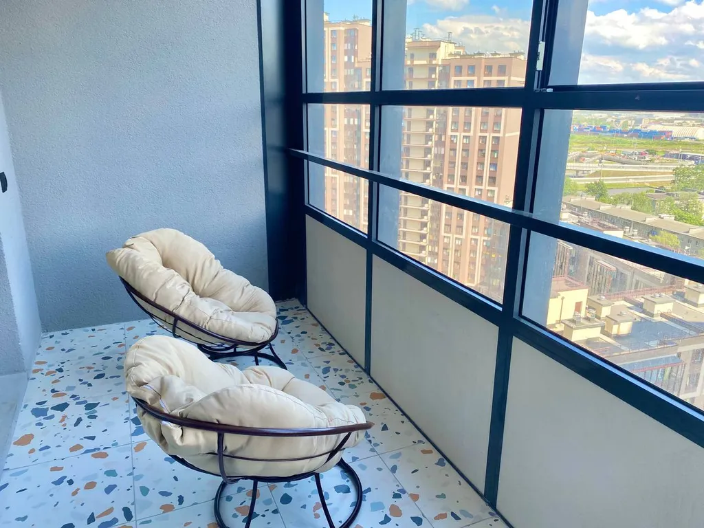 Квартира Квартира Студия с шикарным видом на 19 этаже — Шушары