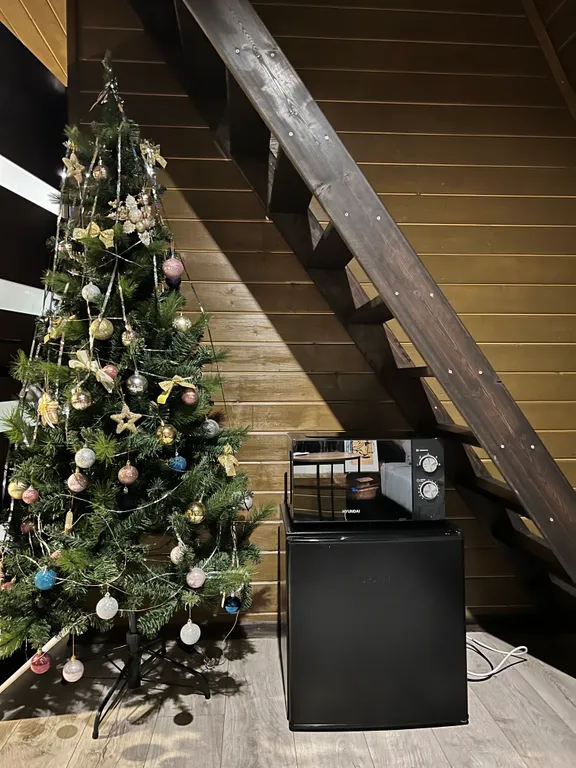 Уютный романтический домик А-фрейм