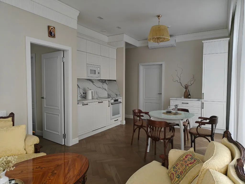 Квартира Квартира Современная евротрешка в ЖК бизнес-класса у метро Курская — Москва