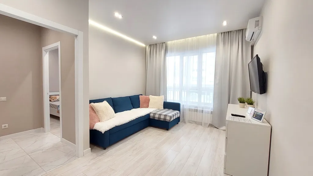 Двухкомнатная с джакузи