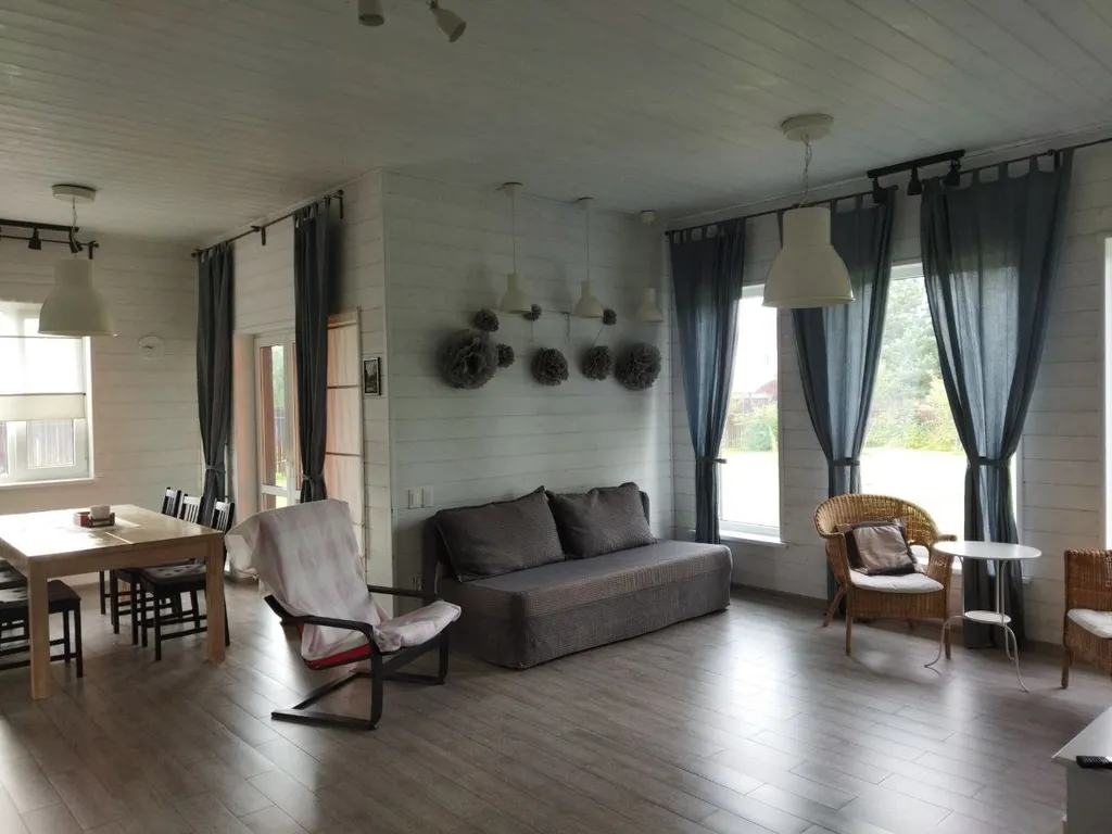 Светлый уютный дом в скандинавском стиле