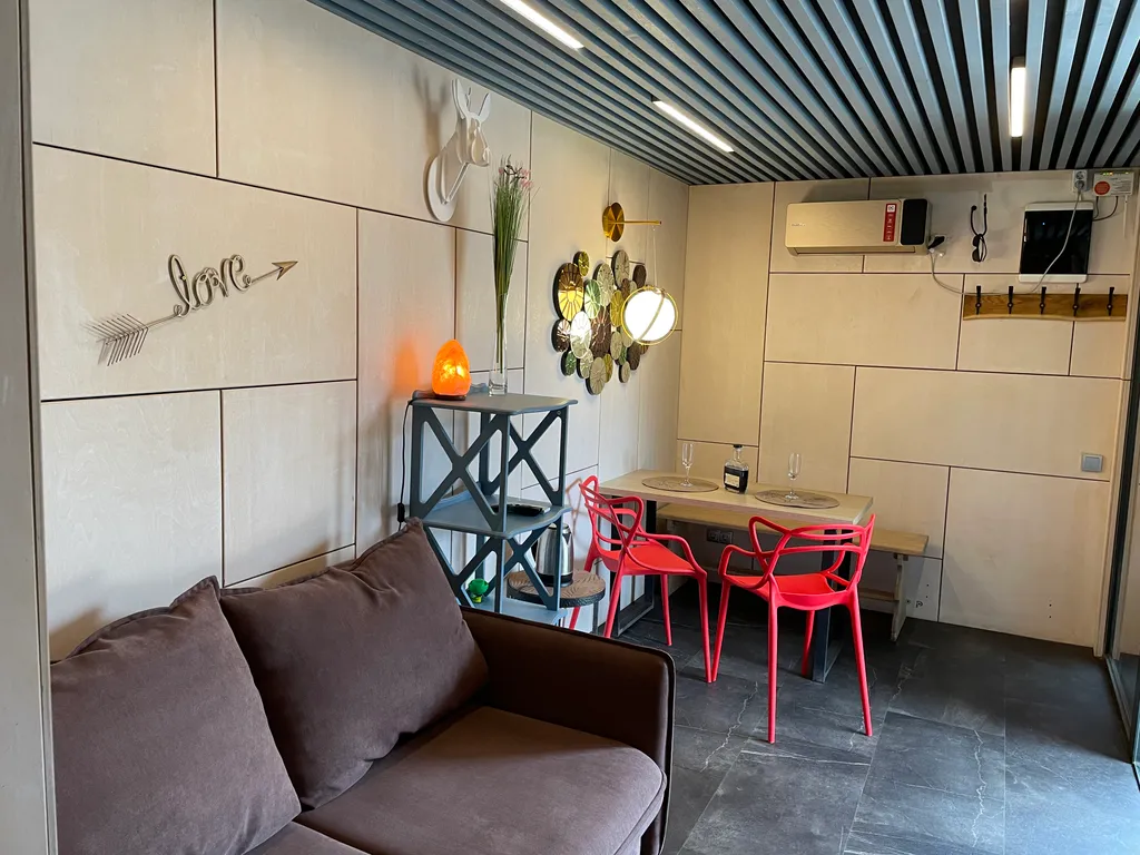 Коттедж Модульный дом с русской баней в двух шагах от озера — Павловский Посад