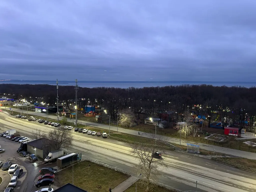 Студия с видом на Волгу на 10 этаже