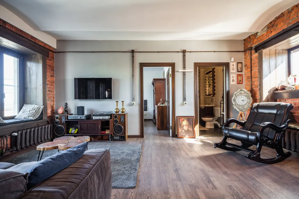 Квартира Квартира True Loft with great view — Санкт-Петербург
