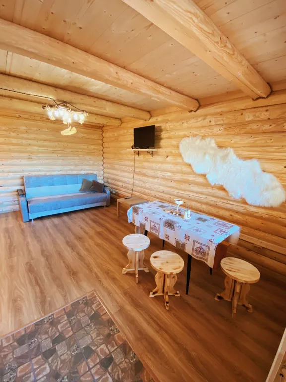 Коттедж Дом Теремок на берегу озера в Карелии с сауной — Верховье