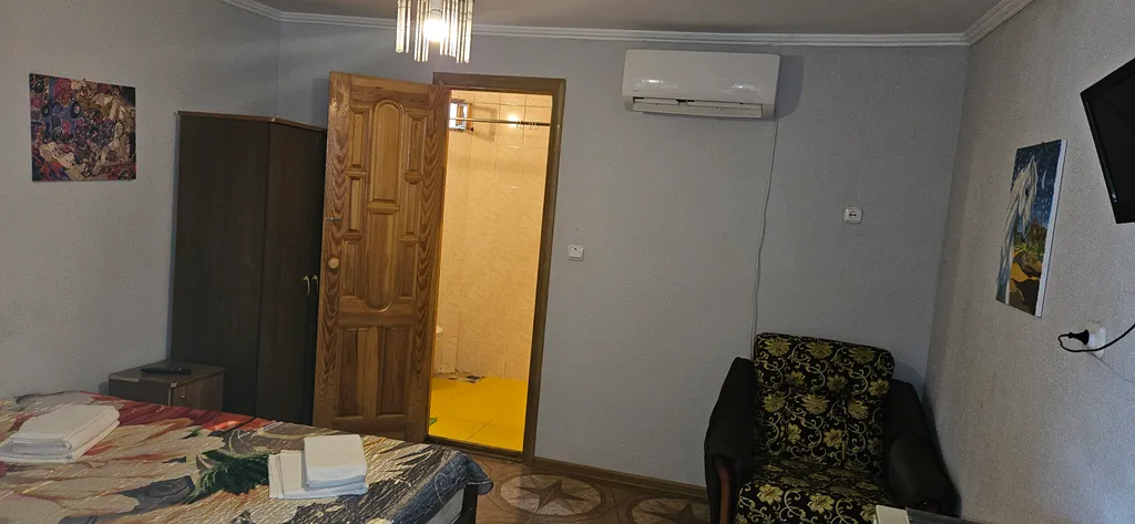 Двухместный номер с видом на уютный двор