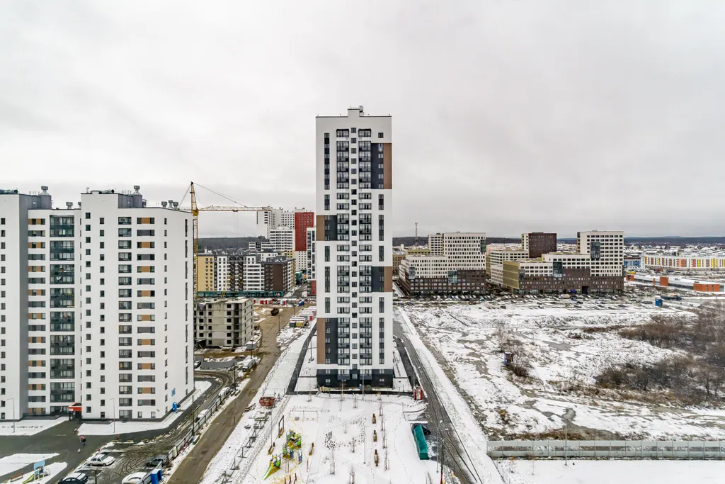 Студия в современном районе в современном районе