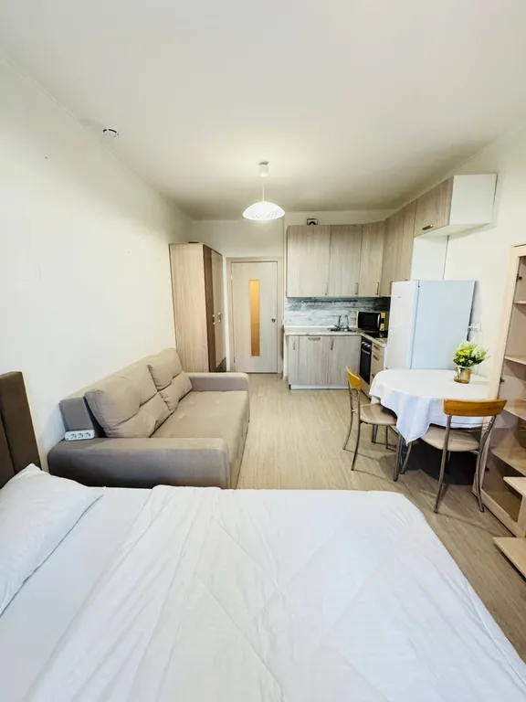 Уютная квартира-студия с видом на город