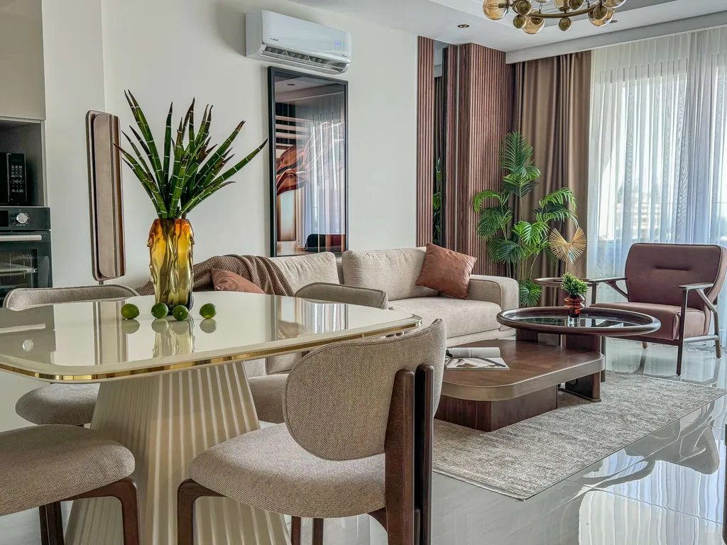 Апартаменты Azura World с видом на море, в комплексе 5 звезд