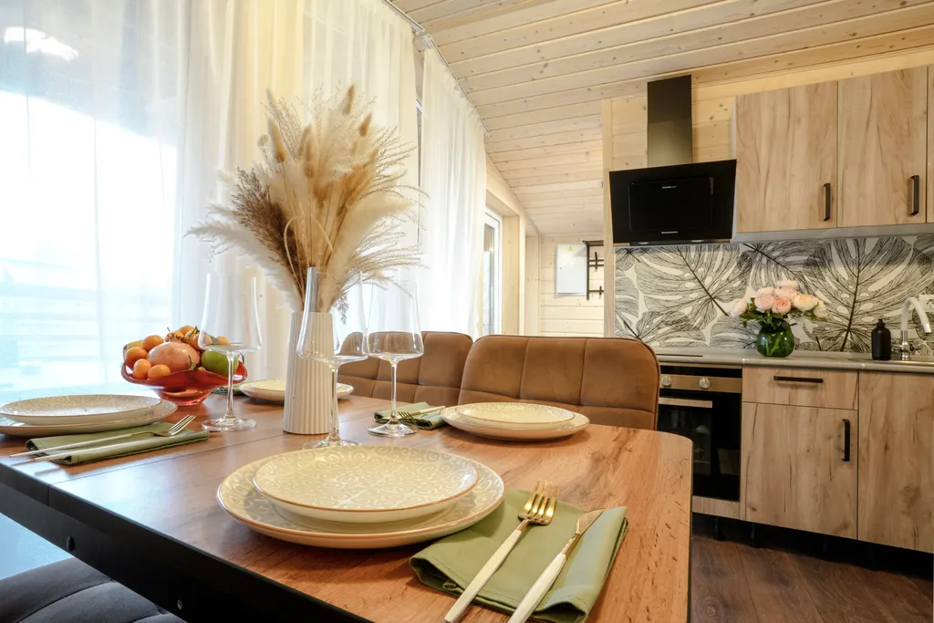 Уютный дом с чаном