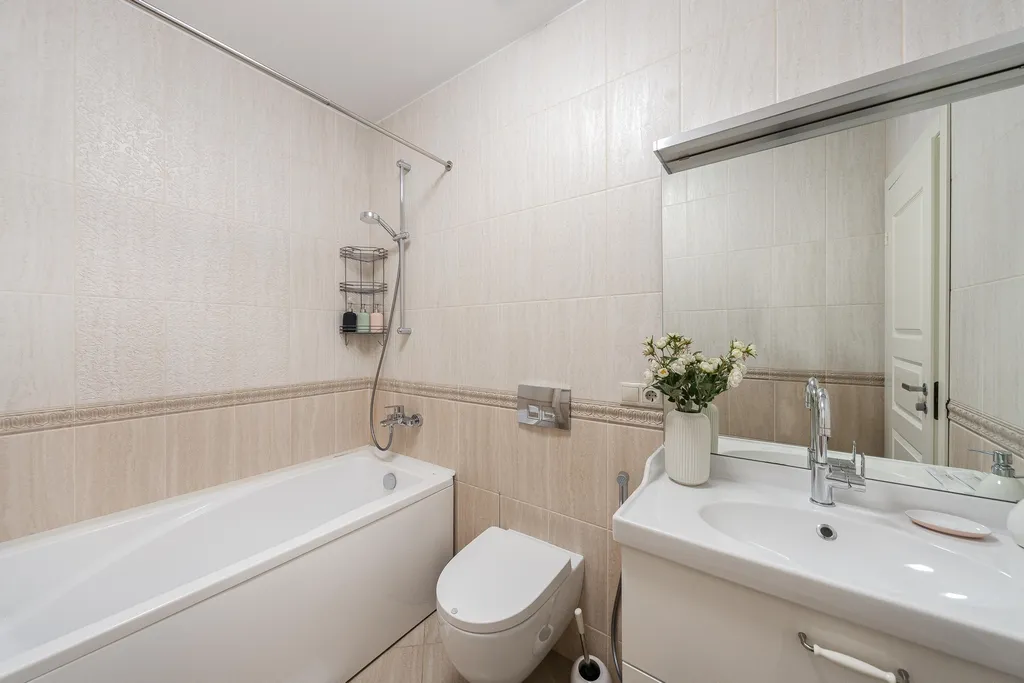 Квартира Премиальные апартаменты Family с 2 отдельными спальнями в небоскребе — Москва