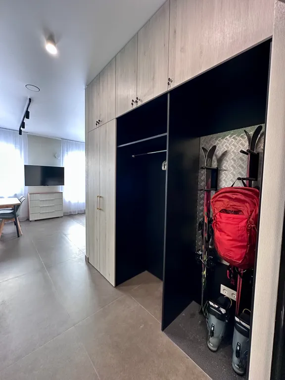 Квартира Уютная квартира-студия на горнолыжном курорте — Шерегеш