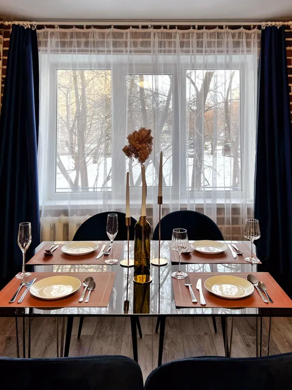 Уютная двухкомнатная квартира в центре города рядом с Дворцом Молодежи