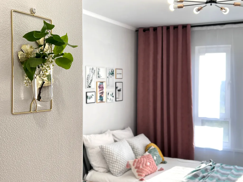 Студия с прекрасным видом из окна