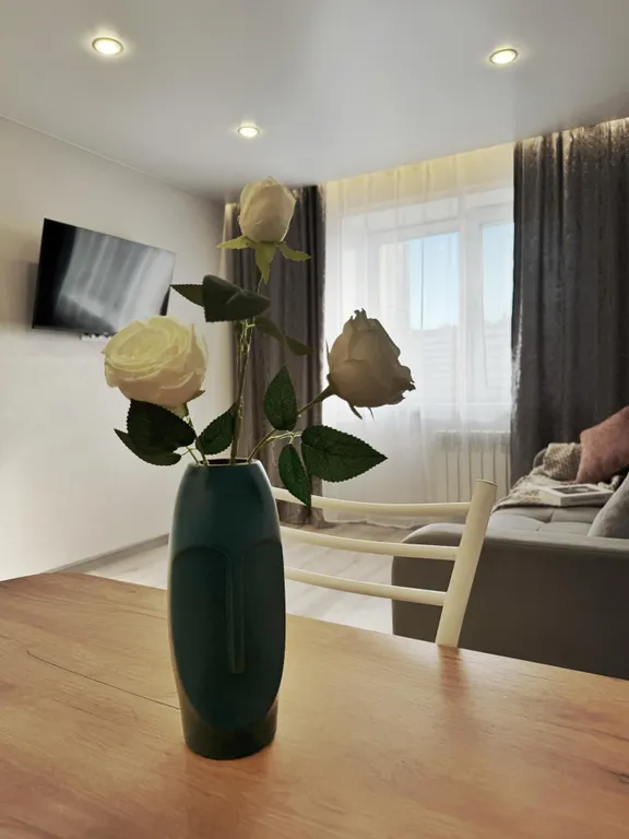 Евродвушка в шаговой доступности от набережной на границе с Китаем